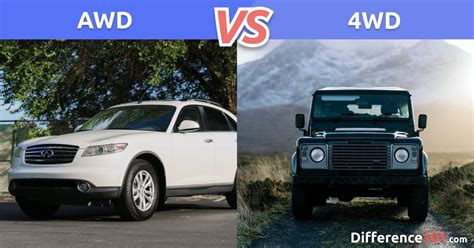 Awd Vs 4wd Whats The Difference Between Awd And 4wd Awd 4wd