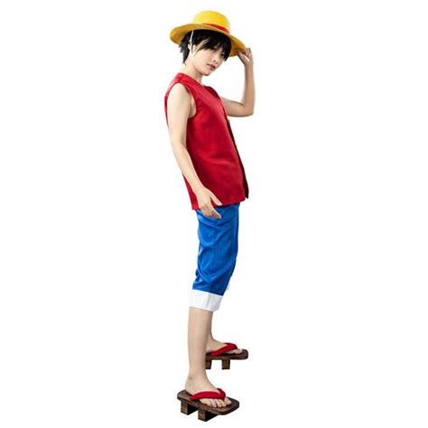 One Piece Monkey D Luffy Cosplay Costumes Halloween Pirate Set Cp04112