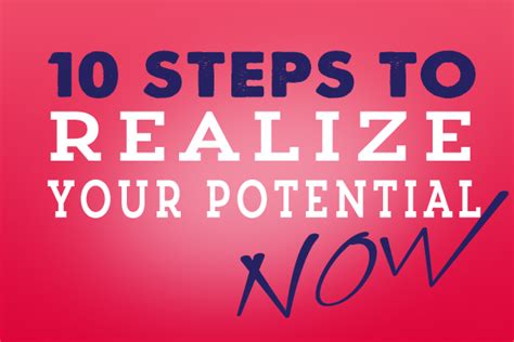 10 Easy Steps To Realize Your Potential Now Diamond Life Media