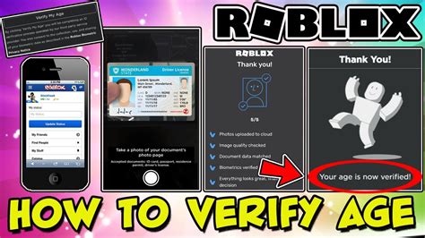 How To Verify Your Age On Roblox To Enable Voice Chat Youtube