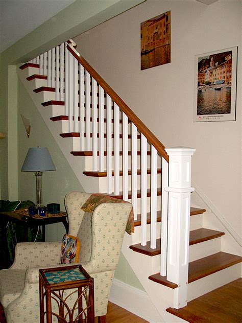 Multiplying this will give you 2.79 square feet (since 33.5 inches equals 2.70 feet.) multiply 2.79 square feet by 24 steps and you get a total of 66.96 square feet for the step portion of your stairs. This Old Farm House with a New Life - Stair Rite