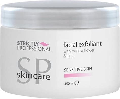 Strictly Professional Facial Exfoliant For Sensitive Skin 450 Ml Uk Beauty