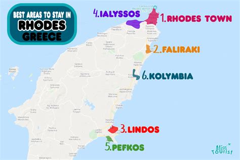TOP 6 Areas Where To Stay In Rhodes HOTEL GUIDE