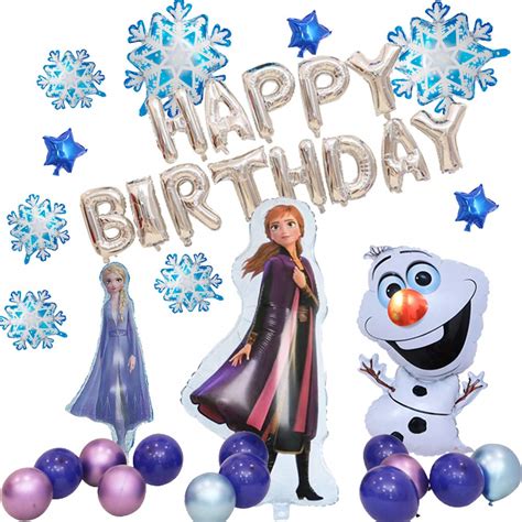 Buy Frozen Birthday Party Balloons Frozen Birthday Decorations Elsa
