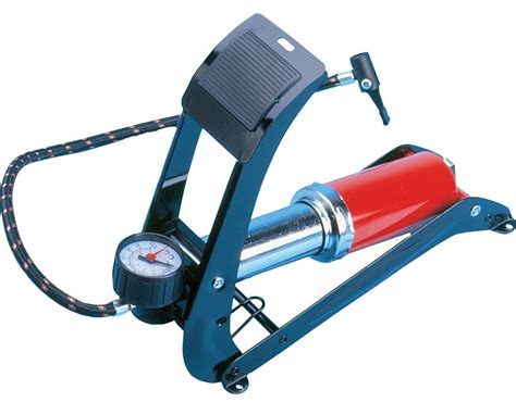 Lion Ultra Heavy Duty Foot Pump With Gauge