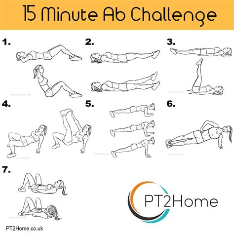 Minute Ab Challenge PT Home