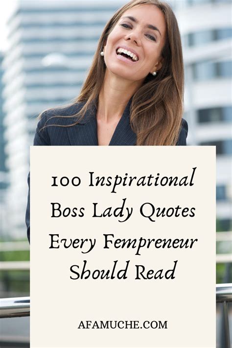 Boss Ladies Quotes For The Girlboss In You Afam Uche