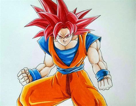 Goku God Dibujo De Goku Personajes De Dragon Ball Dibujos De Dragon Images Sexiz Pix