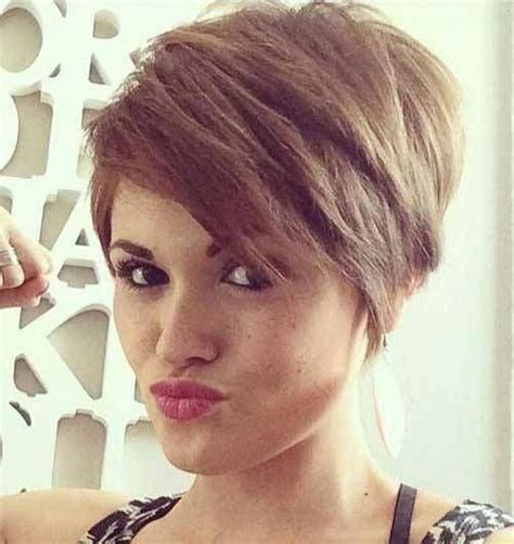 Thick Light Brown Pixie Ideas About Short Pixie Haircuts For Women
