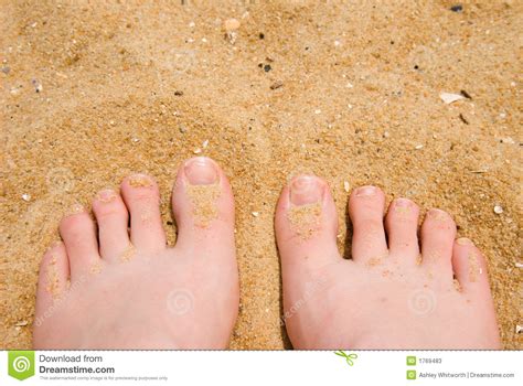 Sand Between My Toes Stock Image Image Of Texture Relaxing 1769483