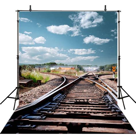 Hot Scenic Photography Backdrops Door Backdrop For Photography Railway