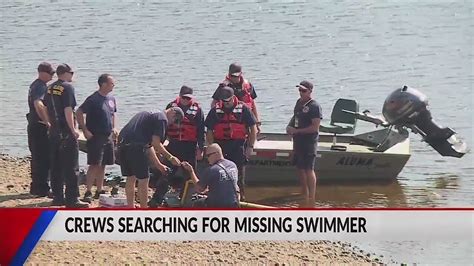 Crews Searching For Missing Swimmer YouTube