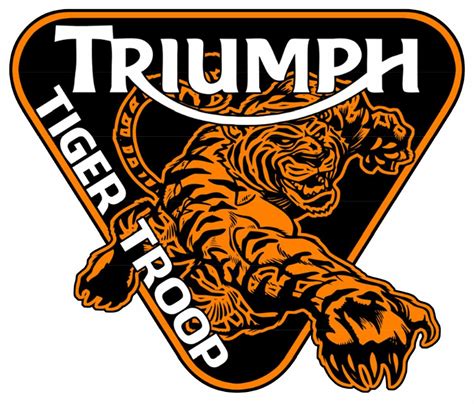 Triumph Triumph Tiger Triumph Bobber Automotive Logo Design