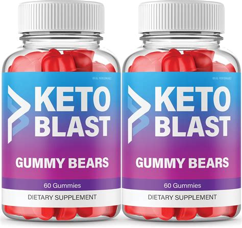 2 Pack Keto Blast Gummies Keto Blast Gummy Bears Supplement 120
