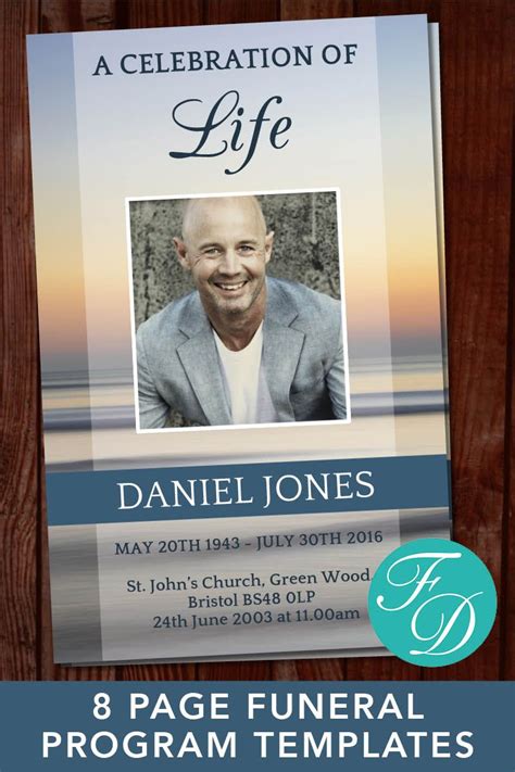 Celebration Of Life Template Free Download