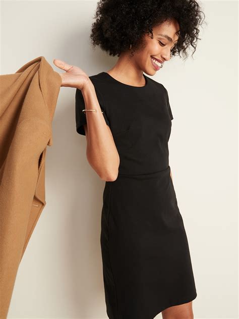 Ponte Knit Sheath Dress For Women Old Navy