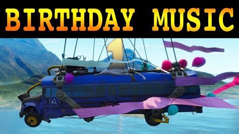 Set up a the battle bus package and display your 2. New Birthday Battle Bus Music | Fortnite Battle Royale ...