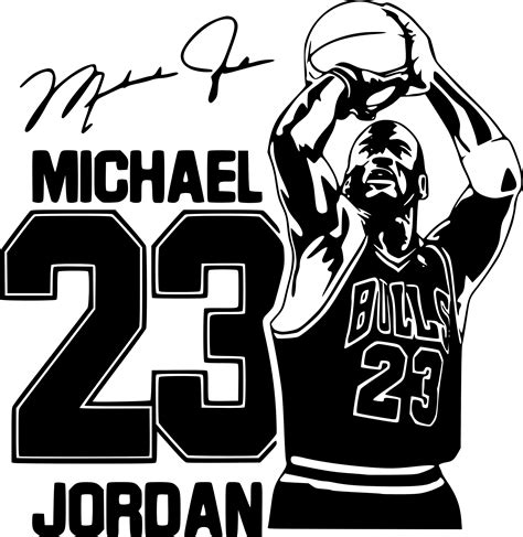 Michael Jordan 23 Nba Basketball Player Vinyl Decal Stickers Etsy