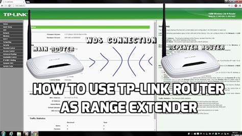How To Use Tp Link Router As Range Extender Youtube