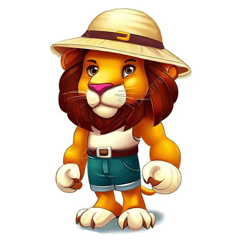 Safari Lion Illustration Ai Artwork Lion Lion King Png Transparent