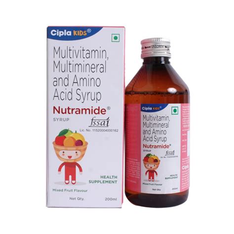 Nutramide Syrup 200 Ml Price Uses Side Effects Composition Apollo
