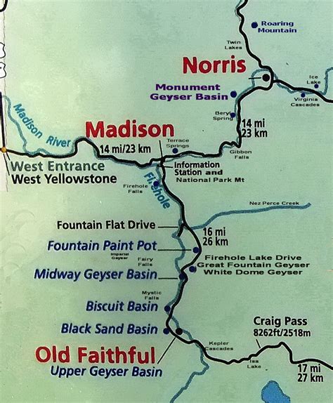 Focusing On Travel Hiking Yellowstone Monument Geyser Basin