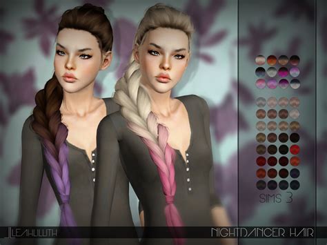 Leahlillith Nightdancer Hair Download Sims 3 Emily Cc Finds