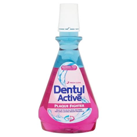 dentyl active plaque fighter alcohol free mouthwash clove 500ml 721865042775 ebay