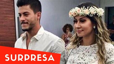 O Casamento Surpresa De Mayra Cardi E Arthur Aguiar Youtube