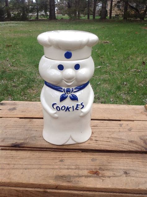 2 day free shipping on thousands of products! A 1973 Pillsbury doughboy cookie jar. This is the actual ...