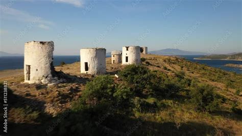 The Windmills Of Bodrum Are Famous Landmarks Of The Whole Bodrum