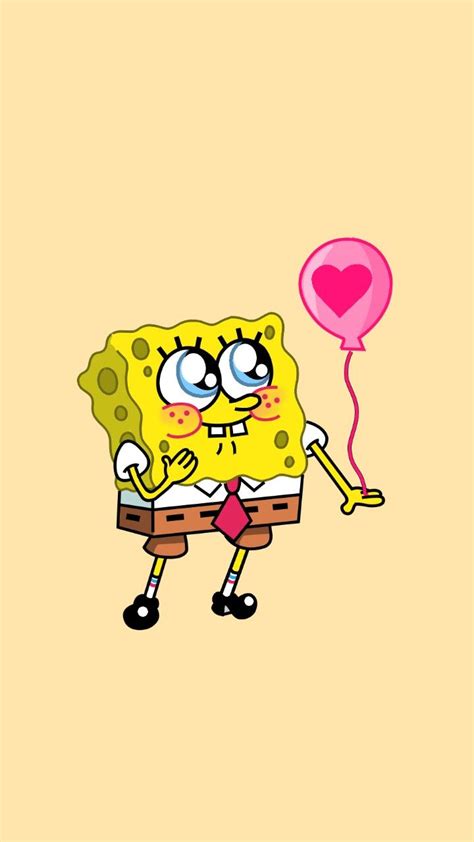 Spongebob Squarepants In Love X Wallpaper Teahub Io