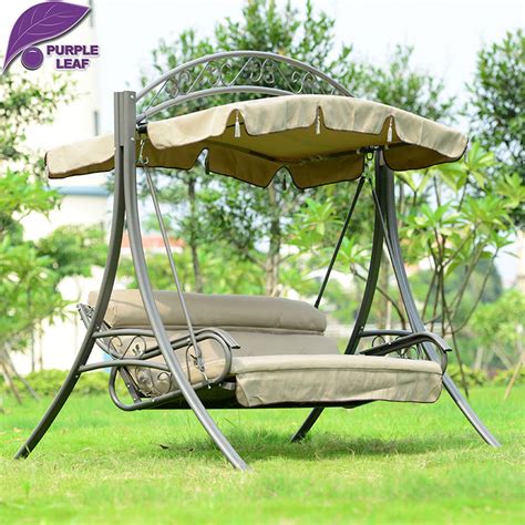 5 out of 5 stars. Purple Leaf Patio Swing Lawson Ridge 3 Person Hammock ...