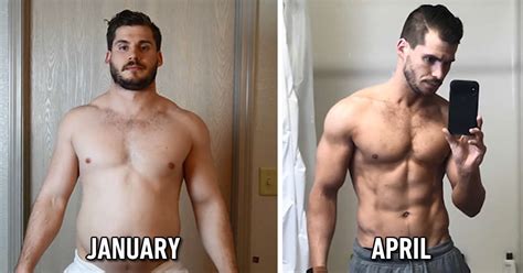 Mans 3 Months Fitness Transformation Time Lapse Video Is Truly