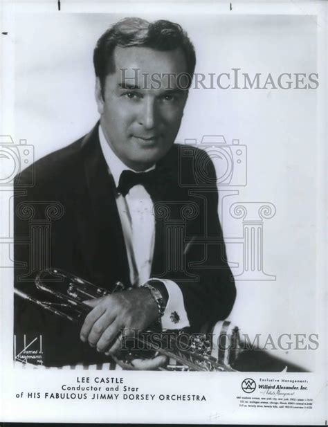 1983 Press Photo Lee Castle His Fabulous Jimmy Dorsey Orchestra Conduc