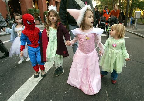Childrens Village Halloween Parade In New York