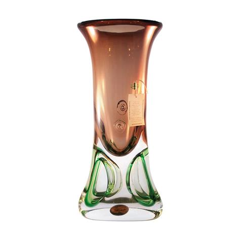 Art Nouveau Glass Vases Hand Blown New Signed By Adam Jablonski Art Glass Vase Glass Vase