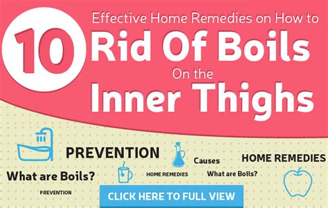 13 Effective Home Remedies To Get Rid Of Boils On The Inner Thighs