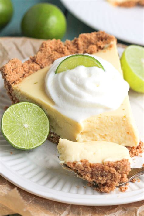 Healthy Key Lime Pie Recipe No Calorie Foods Low Calorie Desserts