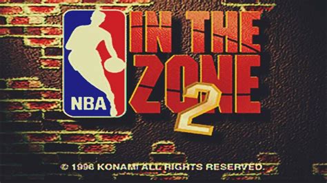 Nba In The Zone 2 Konami Logo Youtube