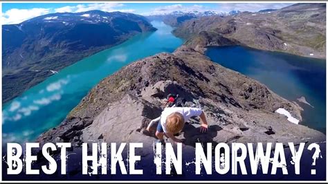 Best Hike In Norway Besseggen Twoplustwocrew Youtube