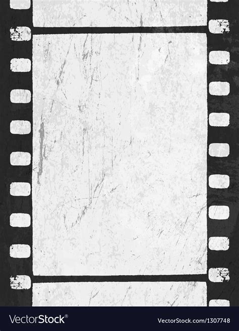 Grunge Film Strip Royalty Free Vector Image Vectorstock