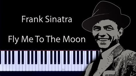 Frank Sinatra Fly Me To The Moon Piano Tutorial Youtube