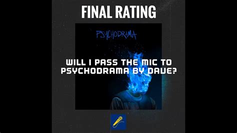 Dave Psychodrama Album Review By Pass The Mic Youtube