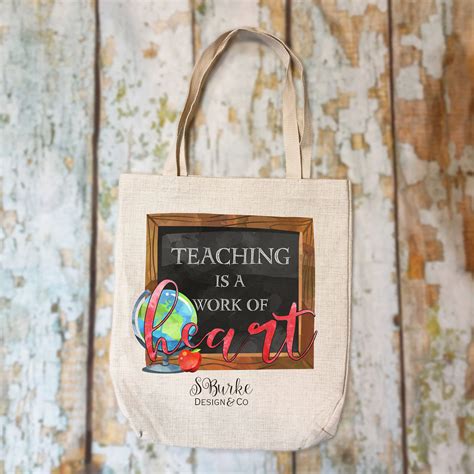 Teacher Appreciation Gift Teacher Tote Bag Teacher Gift | Etsy | Teacher gifts, Teacher ...