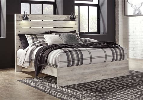 Check spelling or type a new query. Cambeck Whitewash King Panel Bedroom Set | Evansville ...