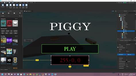 How To Make A Piggy Game In Roblox Part 1 Credit Alvinblox Youtube