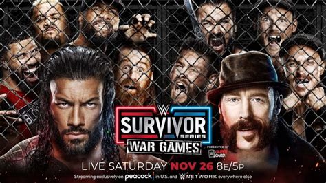 WWE Survivor Series Wargames 2022 Falls Count Anywhere