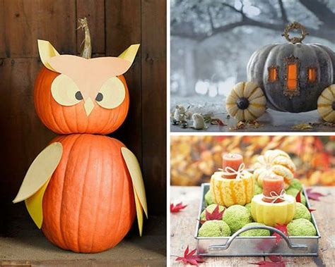 Diy Ways To Decorate Your Home With Pumpkins This Fall