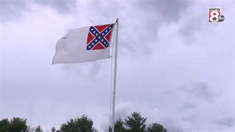 New Gloucester Man Defends Flying Confederate Flag At Business